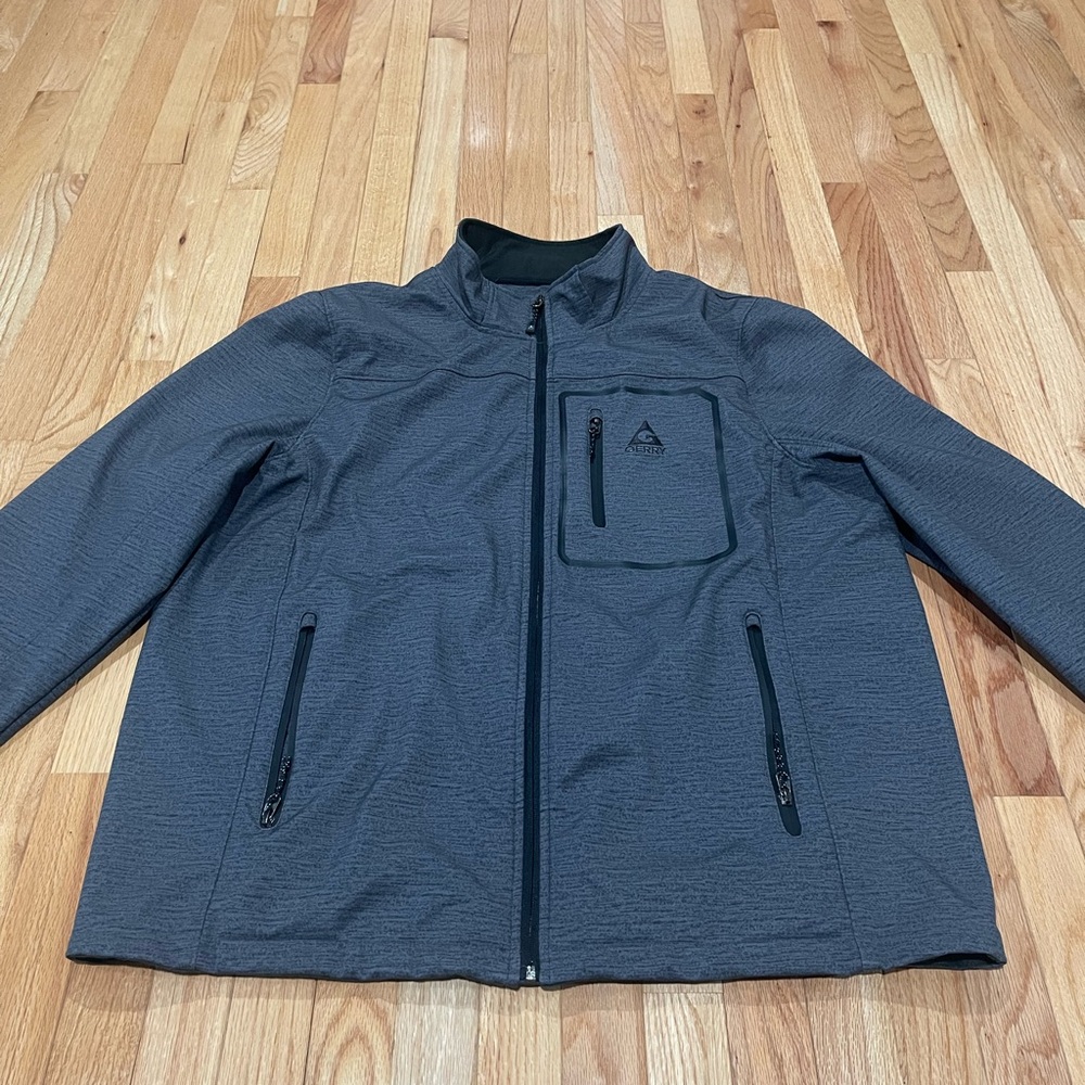 Gerry Weber Gray Performance Jacket with Stand-Up Collar